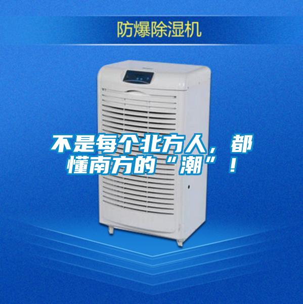 不是每個北方人，都懂南方的“潮”！