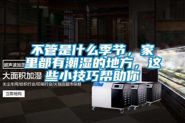 不管是什么季節，家里都有潮濕的地方，這些小技巧幫助你