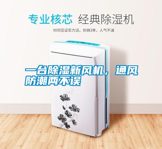 一臺除濕新風機，通風防潮兩不誤