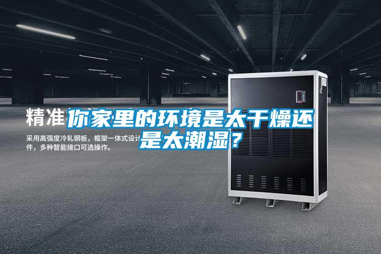 你家里的環境是太干燥還是太潮濕？