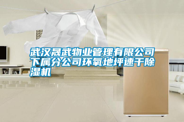 武漢晟武物業管理有限公司下屬分公司環氧地坪速干除濕機