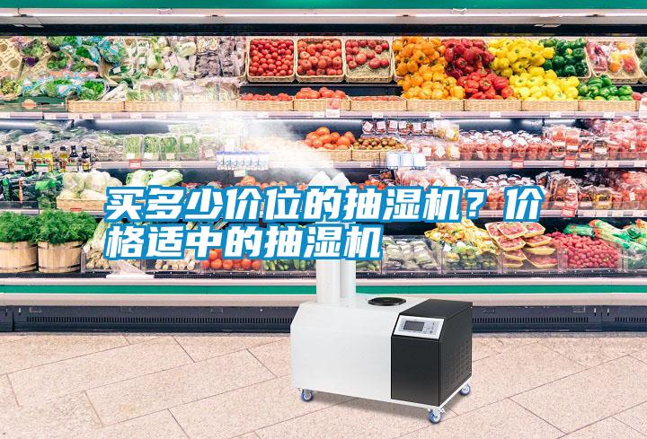 買多少價位的抽濕機？價格適中的抽濕機