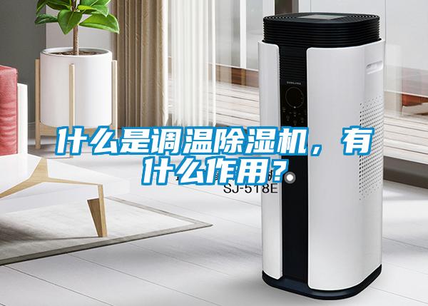 什么是調溫除濕機，有什么作用？