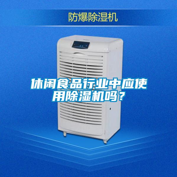 休閑食品行業中應使用除濕機嗎？