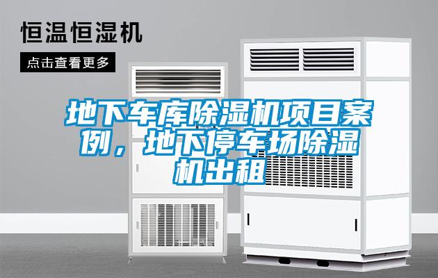 地下車庫除濕機項目案例，地下停車場除濕機出租