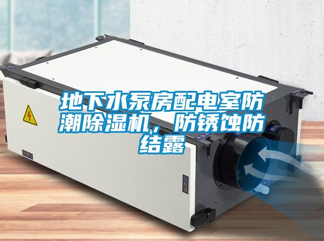 地下水泵房配電室防潮除濕機，防銹蝕防結露