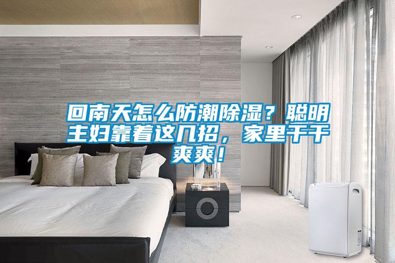 回南天怎么防潮除濕？聰明主婦靠著這幾招，家里干干爽爽！