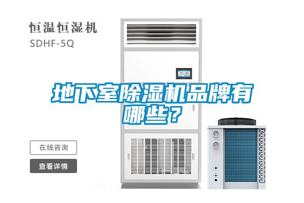 地下室除濕機品牌有哪些？