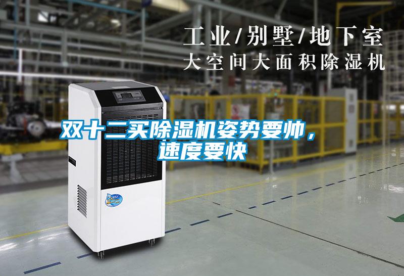 雙十二買除濕機姿勢要帥， 速度要快
