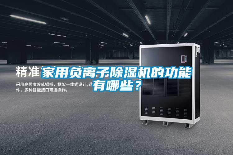 家用負離子除濕機的功能有哪些？