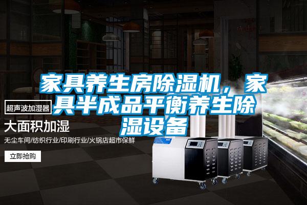 家具養生房除濕機，家具半成品平衡養生除濕設備