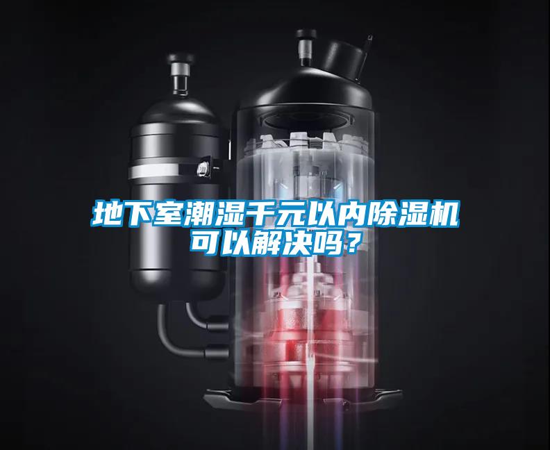 地下室潮濕千元以內除濕機可以解決嗎？