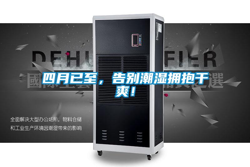 四月已至，告別潮濕擁抱干爽！