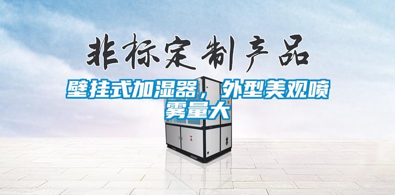 壁掛式加濕器，外型美觀噴霧量大