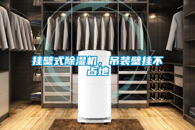 掛壁式除濕機，吊裝壁掛不占地