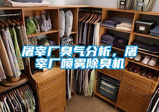 屠宰廠臭氣分析，屠宰廠噴霧除臭機