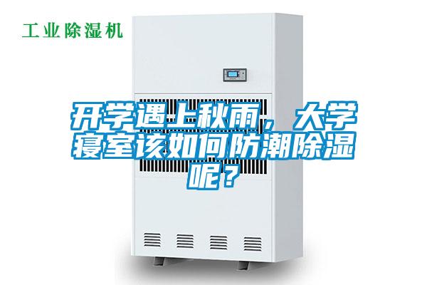 開學遇上秋雨，大學寢室該如何防潮除濕呢？
