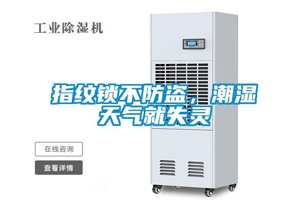 指紋鎖不防盜，潮濕天氣就失靈