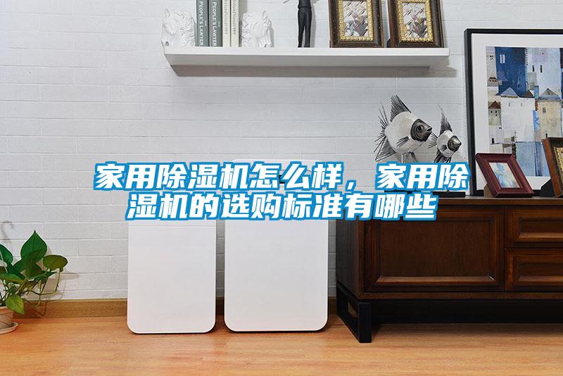 家用除濕機怎么樣，家用除濕機的選購標準有哪些