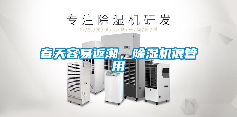 春天容易返潮，除濕機很管用