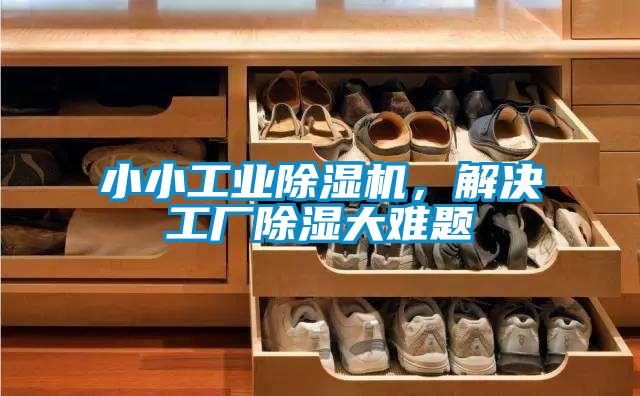 小小工業除濕機，解決工廠除濕大難題