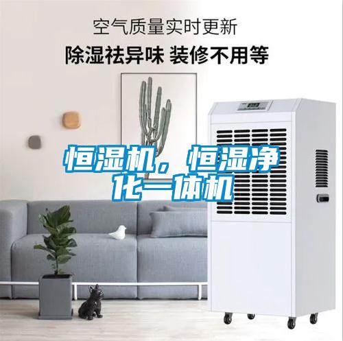 恒濕機，恒濕凈化一體機