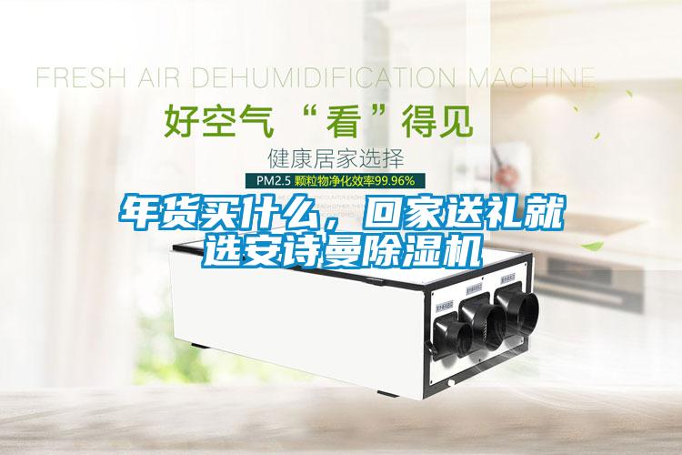 年貨買什么，回家送禮就選安詩曼除濕機
