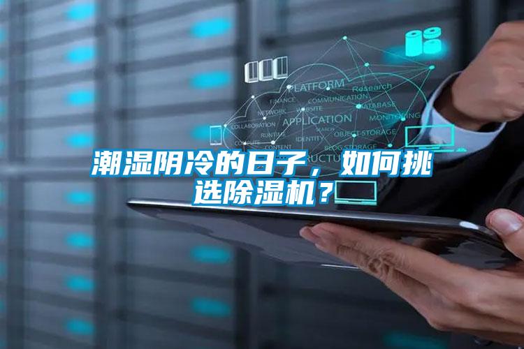 潮濕陰冷的日子，如何挑選除濕機？