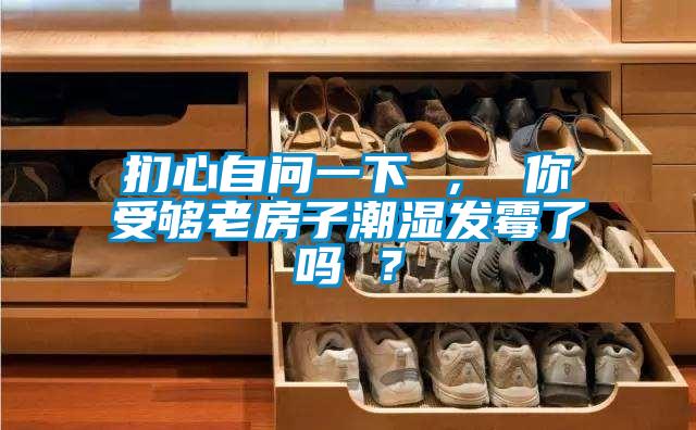 捫心自問一下 ， 你受夠老房子潮濕發霉了嗎 ？