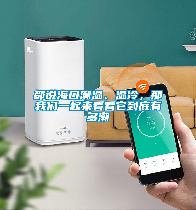 都說?？诔睗?、濕冷，那我們一起來看看它到底有多潮