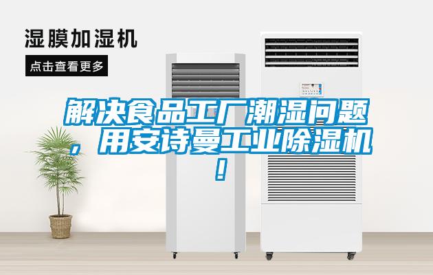 解決食品工廠潮濕問題，用安詩曼工業除濕機！