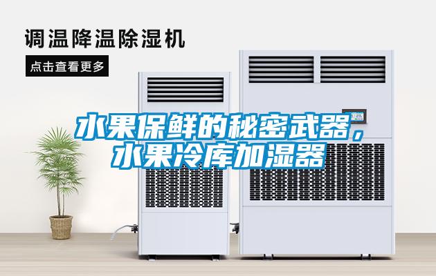 水果保鮮的秘密武器，水果冷庫加濕器