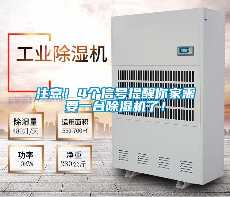 注意！4個信號提醒你家需要一臺除濕機了！