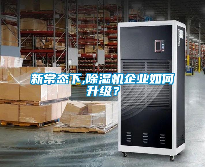 新常態下,除濕機企業如何升級？