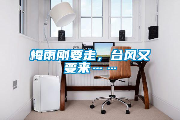 梅雨剛要走，臺風又要來……