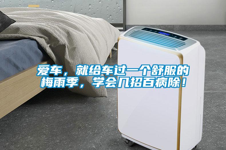 愛車，就給車過一個舒服的梅雨季，學會幾招百病除！
