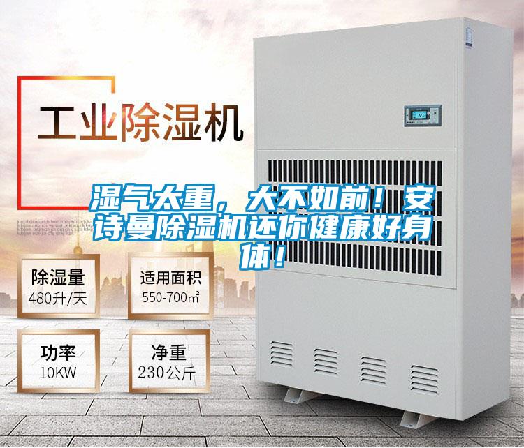 濕氣太重，大不如前！安詩曼除濕機還你健康好身體！