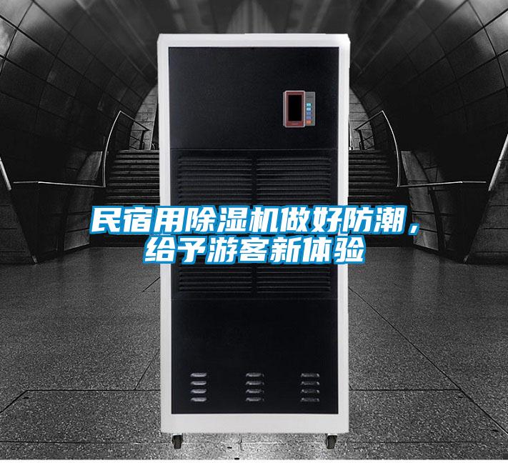 民宿用除濕機做好防潮，給予游客新體驗