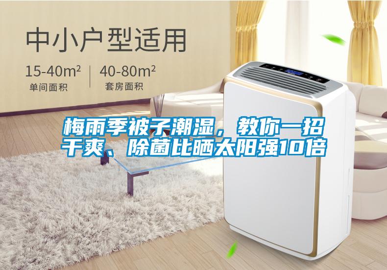 梅雨季被子潮濕，教你一招干爽、除菌比曬太陽強10倍