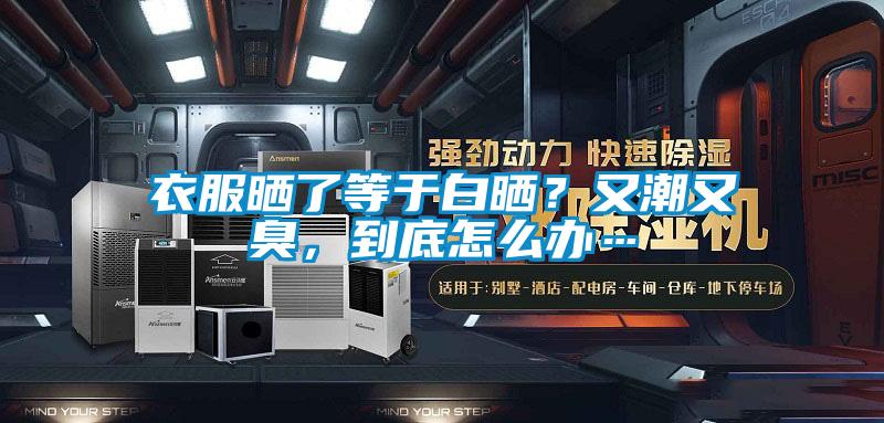 衣服曬了等于白曬？又潮又臭，到底怎么辦…