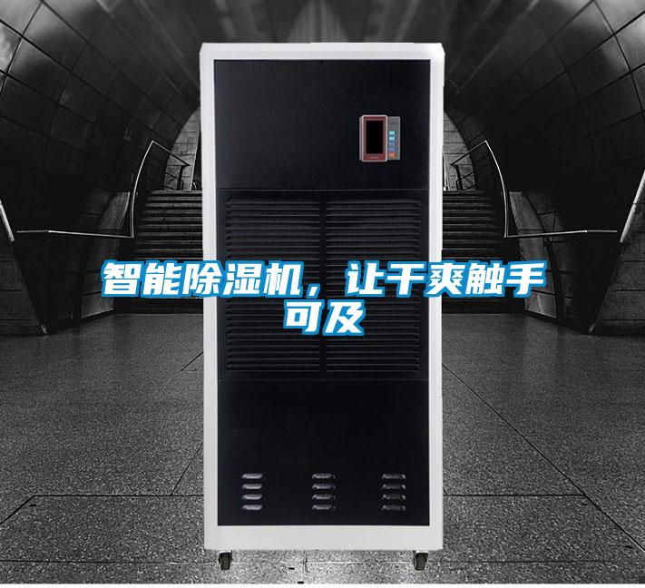 智能除濕機，讓干爽觸手可及