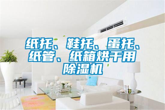 紙托、鞋托、蛋托、紙管、紙箱烘干用除濕機