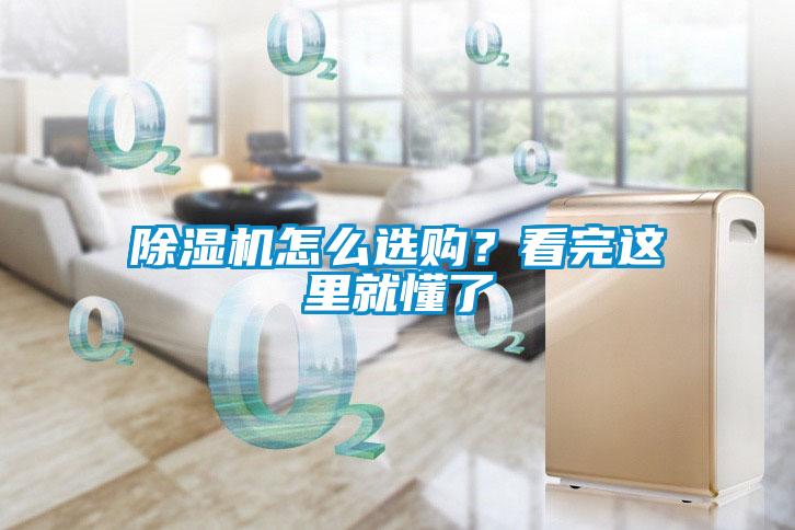除濕機怎么選購？看完這里就懂了