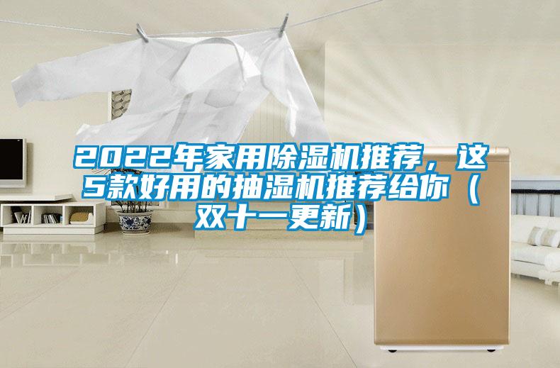 2022年家用除濕機推薦，這5款好用的抽濕機推薦給你（雙十一更新）