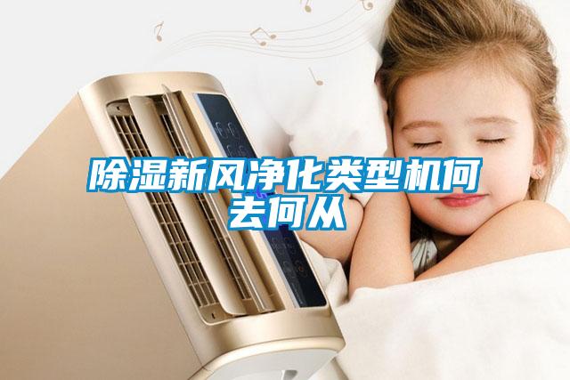 除濕新風凈化類型機何去何從