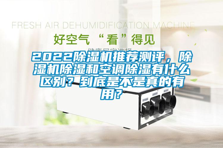 2022除濕機推薦測評，除濕機除濕和空調除濕有什么區別？到底是不是真的有用？