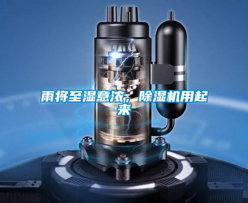 雨將至濕意濃，除濕機用起來