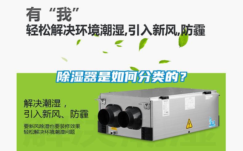 除濕器是如何分類的？