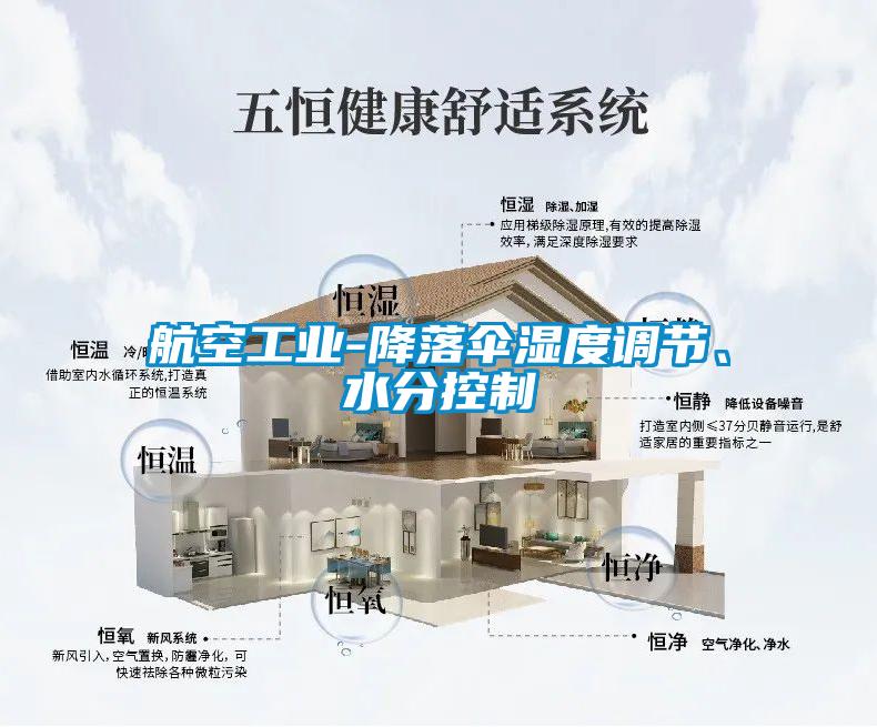 航空工業-降落傘濕度調節、水分控制