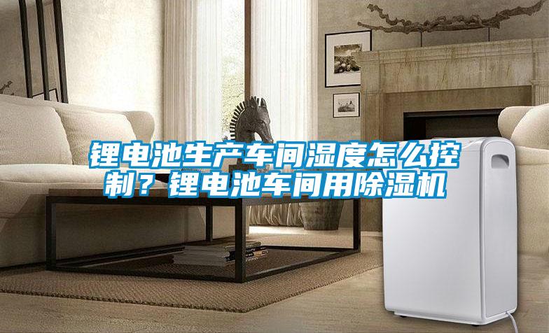 鋰電池生產車間濕度怎么控制？鋰電池車間用除濕機